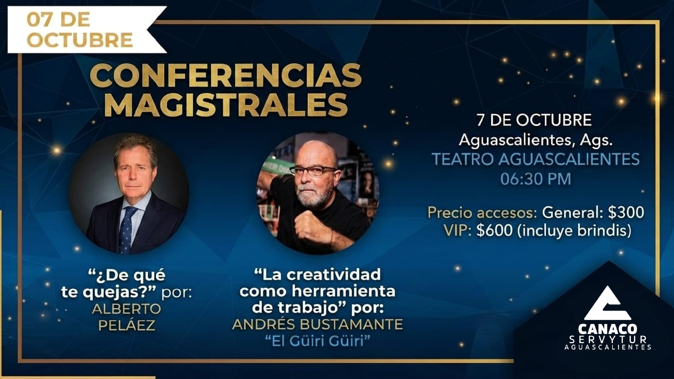 Conferencias Magistrales - 120 Aniversario CANACO